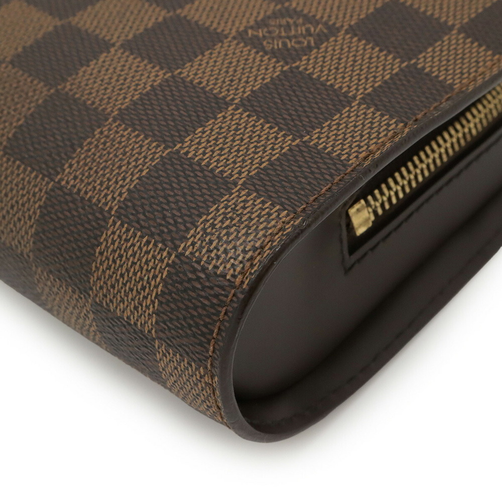 LOUIS VUITTON Brown Damier Pouch - Picture 4 of 10